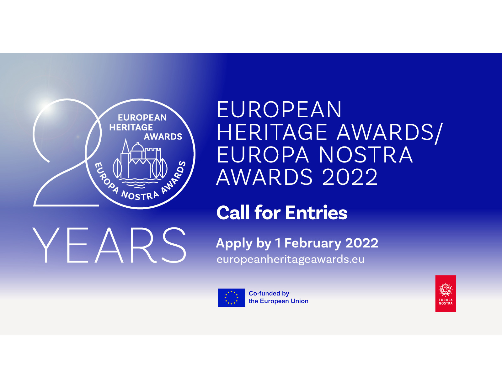 S'obre la convocatòria dels Premis Europa Nostra 2022
